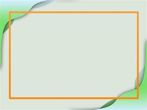 Premium PSD | PPT Background with green color and frame for text in middle