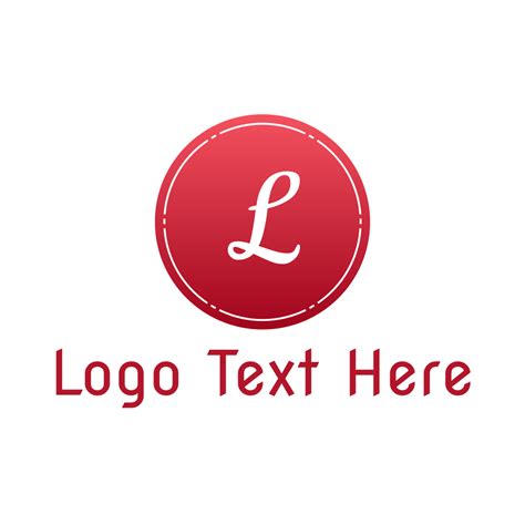 Red Gradient Circle Logo | BrandCrowd Logo Maker