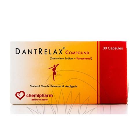 Misr Pharmacies Dantrelax Compound 30 Capsules