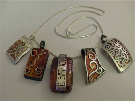 Handmade Silver Jewelry Google Search Metalwork Jewelry Metal Clay