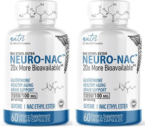 NACET N Acetyl Cysteine Ethyl Ester 2 Pack Clinically Enhances NAC