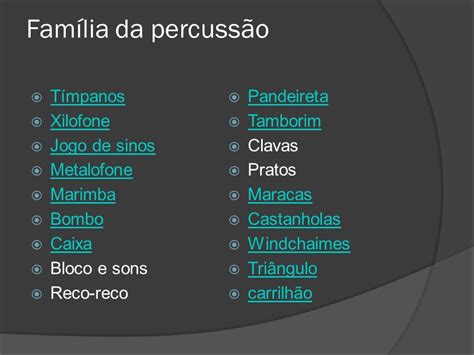 Instrumentos Musicais Ppt Carregar