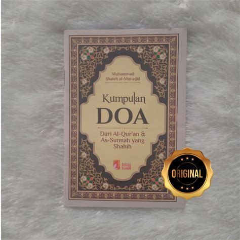 Buku Saku Kumpulan Doa Dari Al Quran Dan As Sunnah Yang Shahih Toko