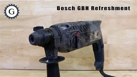 Bosch Hammer Drill Refreshment | Bosch GBH 2-24 DSR disassemble - YouTube