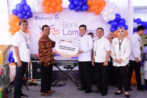 Pj Bupati Tubaba Firsada Resmikan Kantor Baru Bank Lampung Kcp