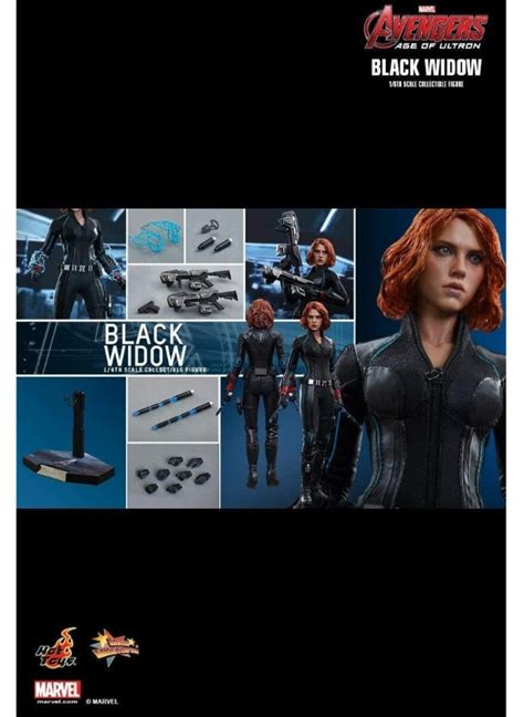 Hot Toys Figurine Hot Toys Mms Marvel Comics Avengers Age Of Ultron Black Widow
