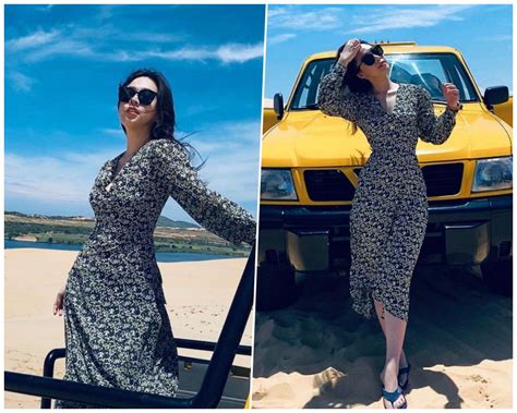 Hiếm khi hở BTV VTV Hà My tung ảnh diện bikini hôn phu triệu phú tuổi có ngẩn ngơ