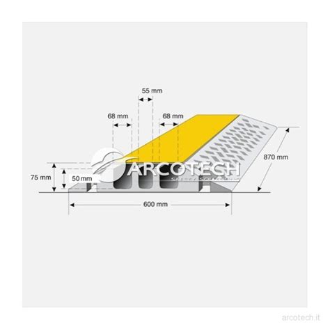 Rampa Passacavi Grande Arcotech Srl Safety Solutions