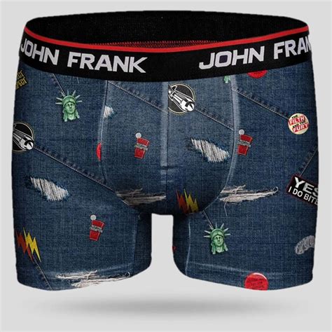 Трусы мужские john frank джинсовые jfbd225 — цена 599 грн в каталоге ...