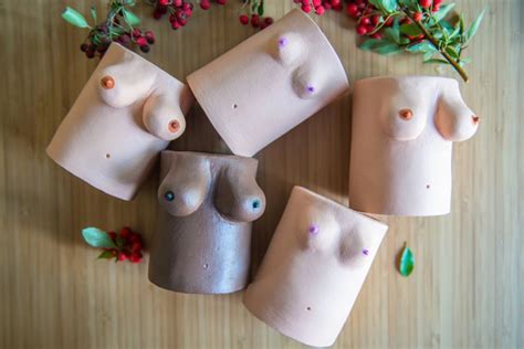 Custom Naked Boob Pot The Original Etsy