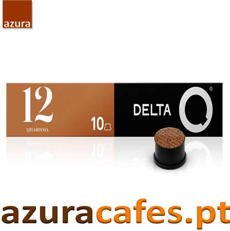 Cápsulas Café DeltaQ Qharisma 10 Unidades Lojadahigiene