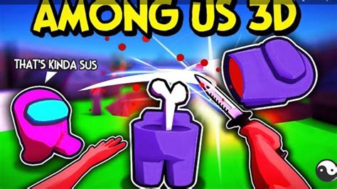 Among Us 3d Ready For Ultimate Sus Among Us 3d Footage Youtube