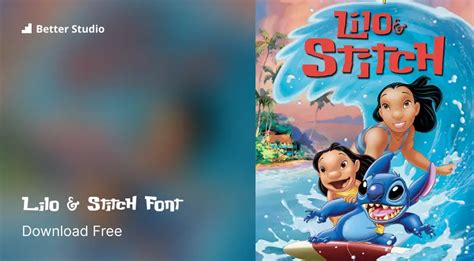 Lilo and Stitch Font: Download Free Font & Logo