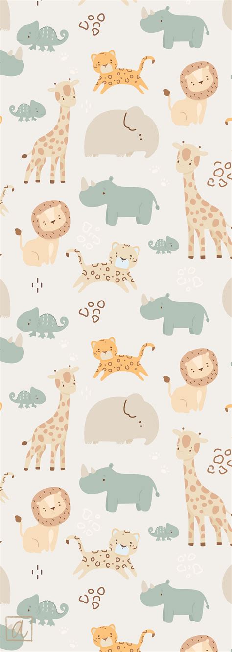 Safari Wallpaper Baby Wallpaper Flower Phone Wallpaper Cute Patterns