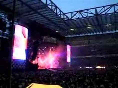 Vasco Rossi 2008 San Siro Colpa Del Whisky YouTube