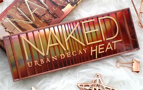 Urban Decay Naked Heat Palette Swatches