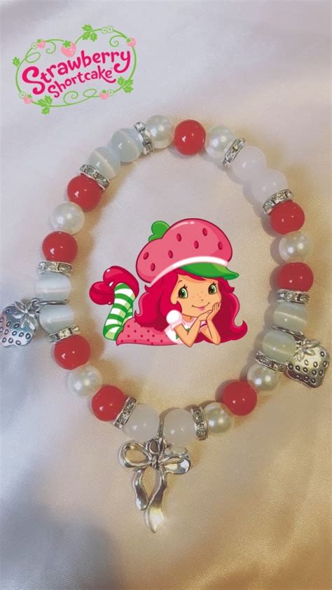 Strawberry Shortcake Bracelet Etsy