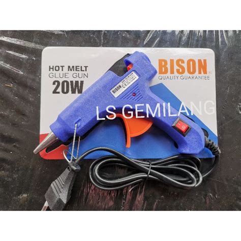 Ls Gemilang Bison Hot Melt Glue Gun Bison 20w Hot Melt Pistol Gum