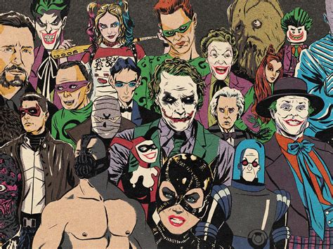 Batman 1966 Villains List