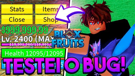 Testei O Novo Bug Do Blox Fruits 173 Bug Diferenciando Kkkk