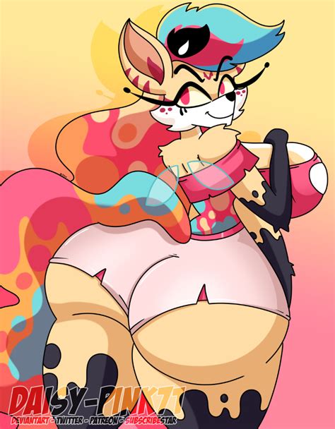 Rule 34 Anthro Bubble Butt Commission Daisy Pink71 Furry Helluva Boss Huge Ass Queen Bee