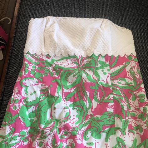 Lilly Pulitzer Strapless Dress Gem