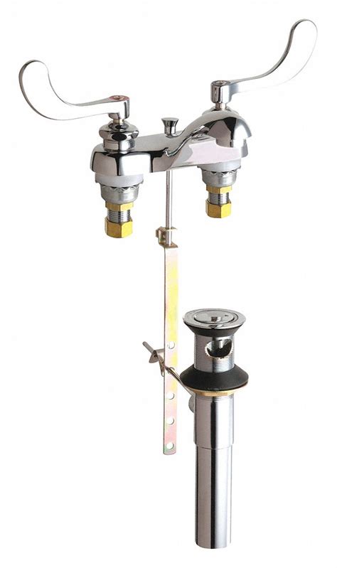 CHICAGO FAUCETS Gpm Flow Rate Hot And Cold Water Sink Faucet GA ABCP Grainger