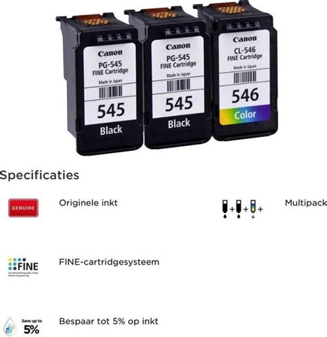 Canon Pg Cl Inktcartridge X Zwart X Kleur Incl