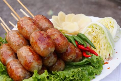 Thai Sausage Grilled Northern Isaan And Sai Ua Sausages Localise Asia