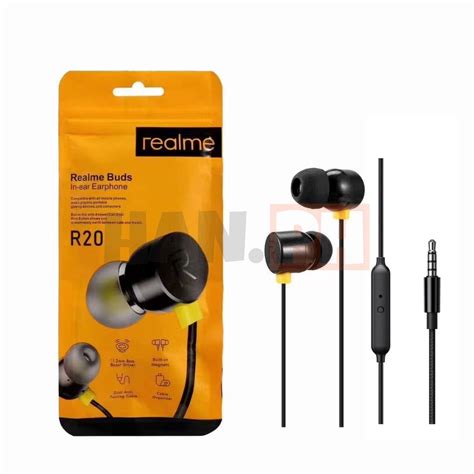 Realme R20 R40 R50 Buds K2 Plus M39 Earphone 3 5mm In Ear Universal