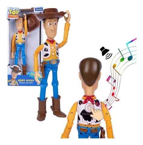 Boneco Toy Story Xerife Woody Fala Frases Cm Etitoys