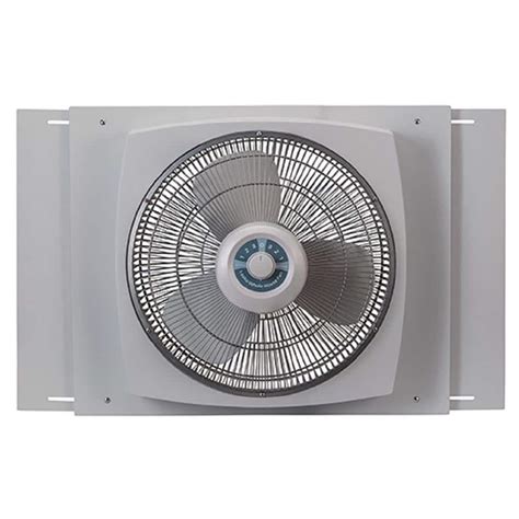 Lasko 16 In Window Fan With Ez Dial Ventilation W16900 The Home Depot