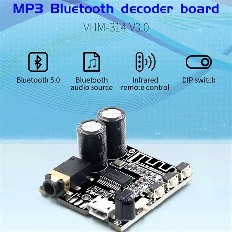 VHM 314 V3 0 Bluetooth Audio Receiver Board Bluetooth 5 0 MP3 Lossless