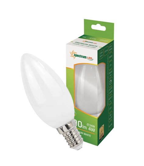 ŻarÓwka Led E14 4w Cog Świeczka Milky Neutralna 11977017210