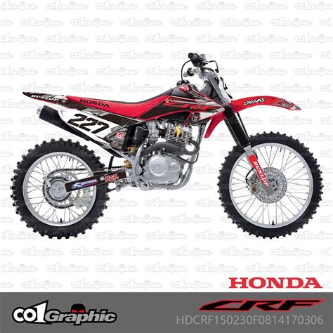 Graphics Decals Stickers Full Kit For Honda Crf150f Crf230f 2008 2014