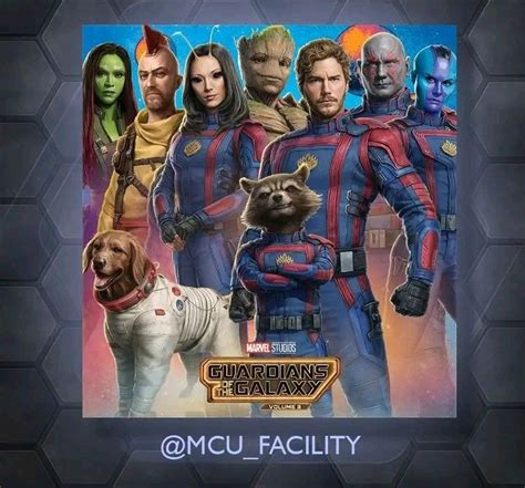 Promo Art From Guardians Of The Galaxy Vol 3 En 2023 Guardianes De La