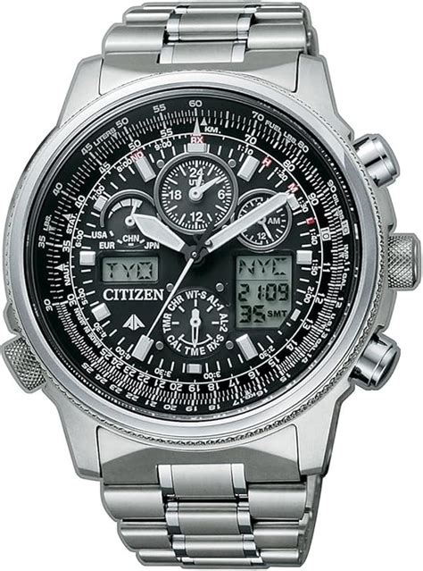 Citizen Super Pilot Radiocontrollato Titanio JY8020 52E Orologio Da