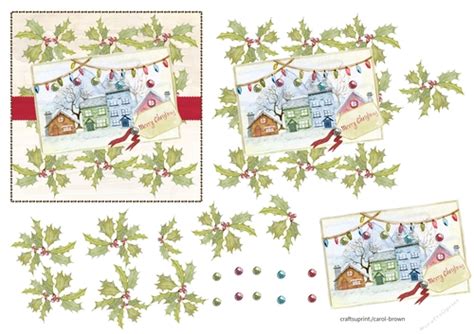 Christmas Decoupage Sheet 3 Cup977525 118 Craftsuprint