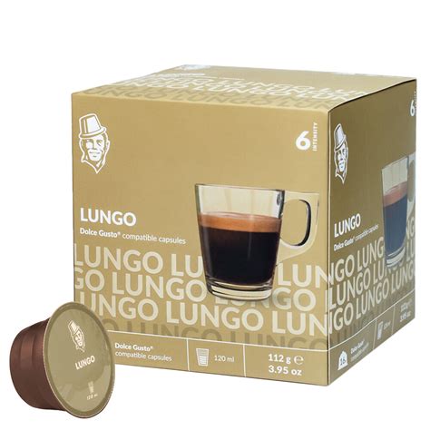 Kaffekapslen Lungo - 16 Capsules for Dolce Gusto for £2.65.