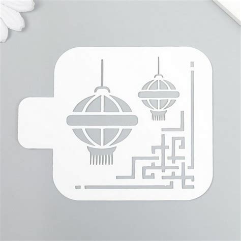 Трафарет фонарь уличный для вырезания — купить по низкой цене на Яндекс ...