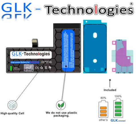 Glk Akku Ersatzakku F R Original Iphone Xs Accu Batterie Top Pro