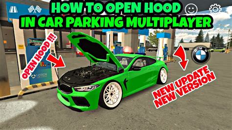 HOW TO OPEN HOOD IN CAR PARKING MULTIPLAYER HOW TO OPEN HOOD IN CAR