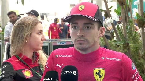 F1 Miami Charles Leclerc réclame des upgrade Avec lusure des