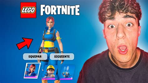 As Es La Nueva Skin Exclusiva Gratis De Lego X Fortnite Youtube