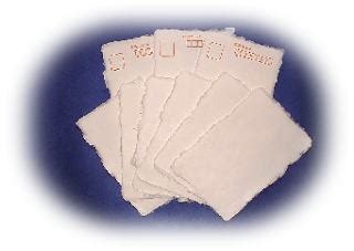 なるこ和紙のはがきセット