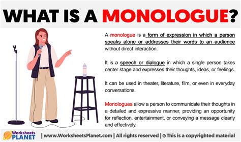 What is a Monologue?