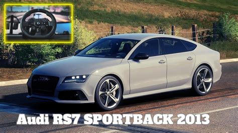 Audi RS7 SPORTBACK 2013 Forza Horizon 5 Logitech G923 Trueforce Free