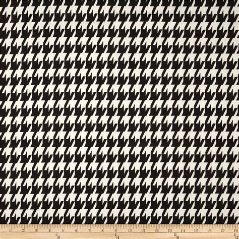 Black Houndstooth Fabric By The YARD BOLT Or Sample All Etsy