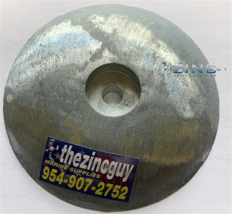 Az 125 Hull Boat Zinc Anode 99pure Marine Part Refit Maintenance The