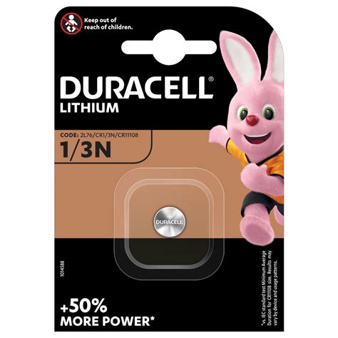 Duracell Specialty N High Power Lithium Battery V